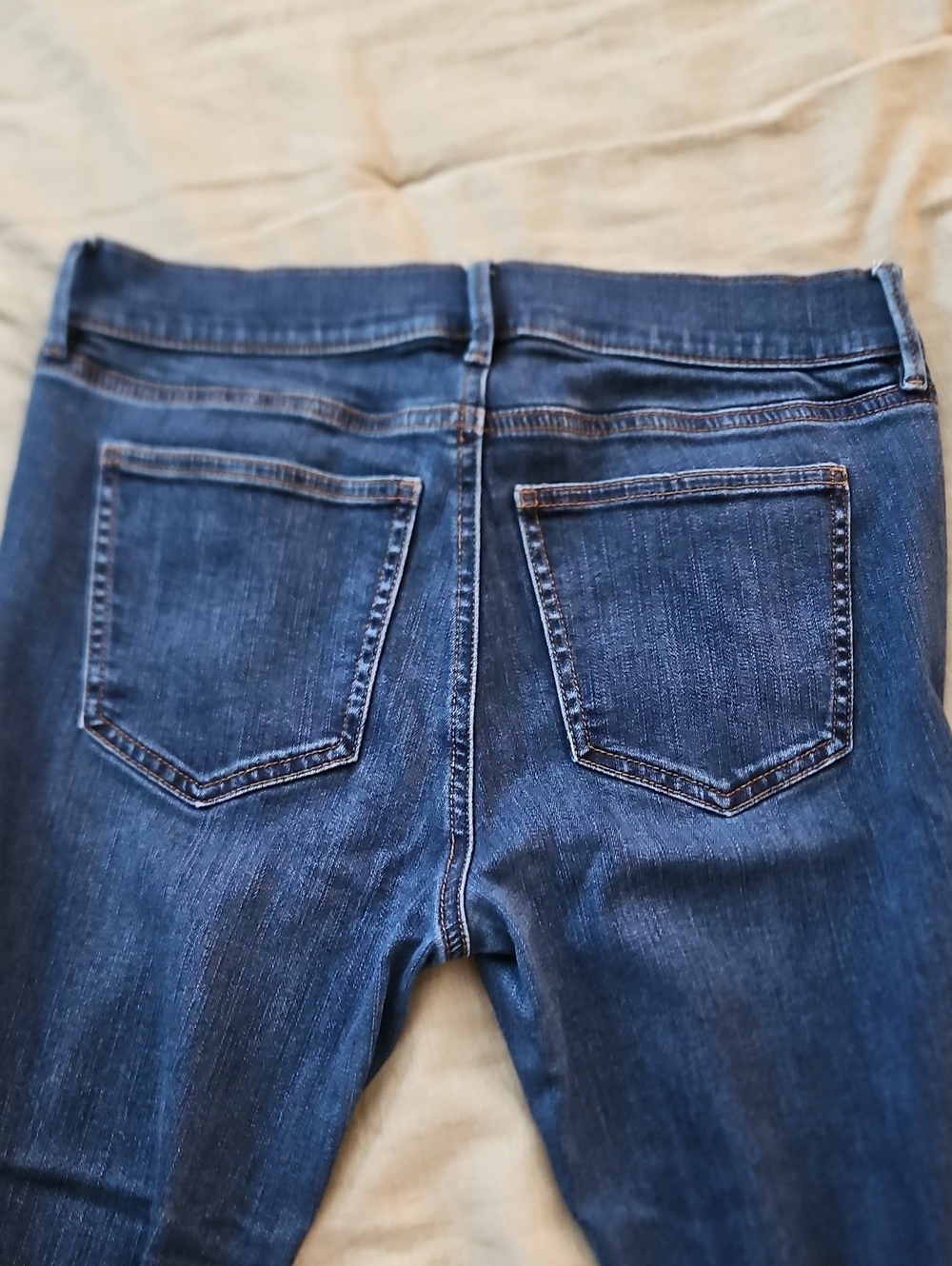 Ann Taylor Dark Blue Skinny Jeans - Picture 4 of 7
